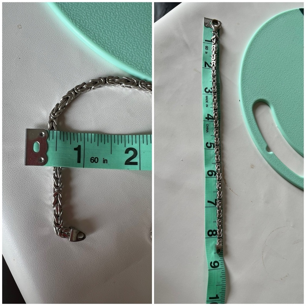 Bracelet for men’s made in Italy 925 - Picture 3 of 8